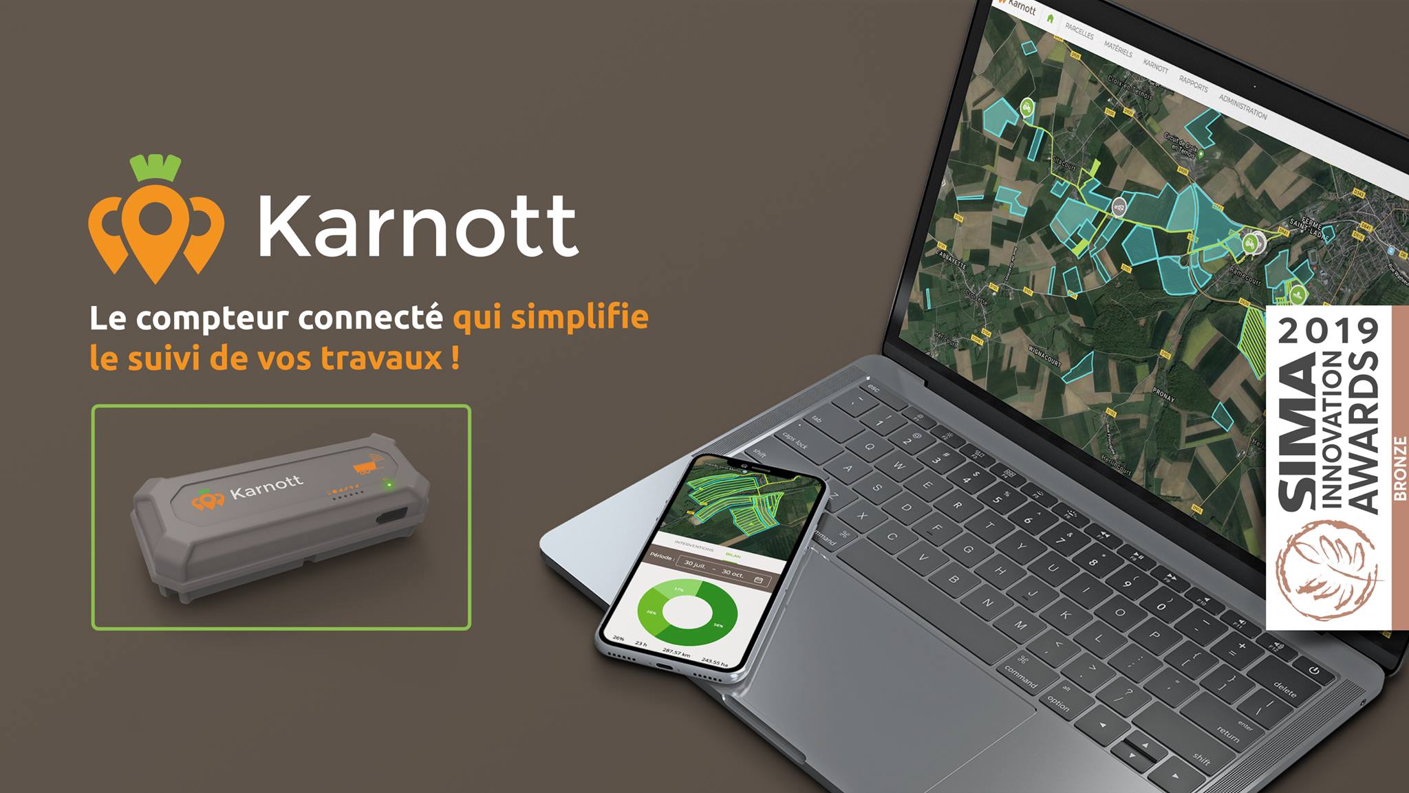 Karnott pour intervention agricole Gard